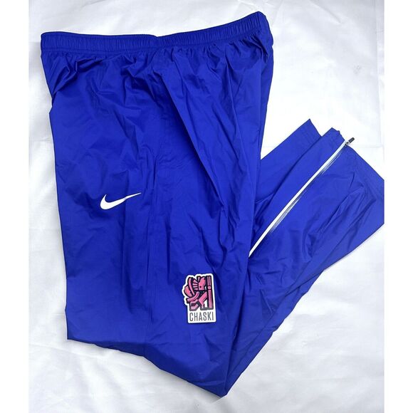 Nike Women Large Pro Elite storm fit TRACK Field Nylon Running Pants 718507-449 - Picture 1 of 7